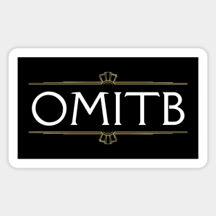 OMITB True Crime Podcast Sticker